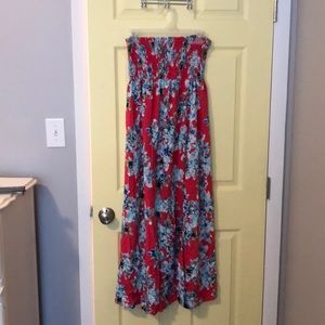Floral maxi dress